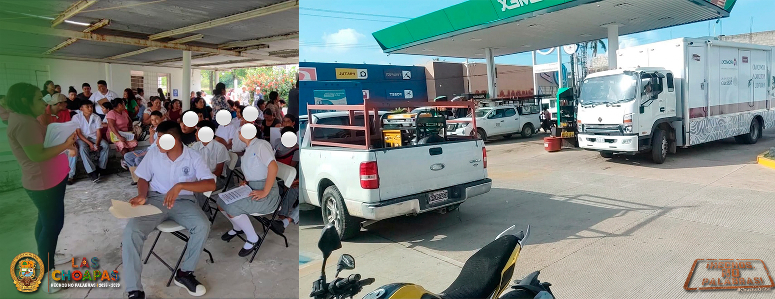 BRIGADA MÉDICA PEMEX EN NUEVA TABASQUEÑA | HECHOS, NO PALABRAS