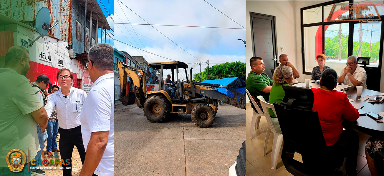 AVANZA LA PLANEACIÓN MUNICIPAL Y EL TRABAJO EN EL CENTRO DE LAS CHOAPAS