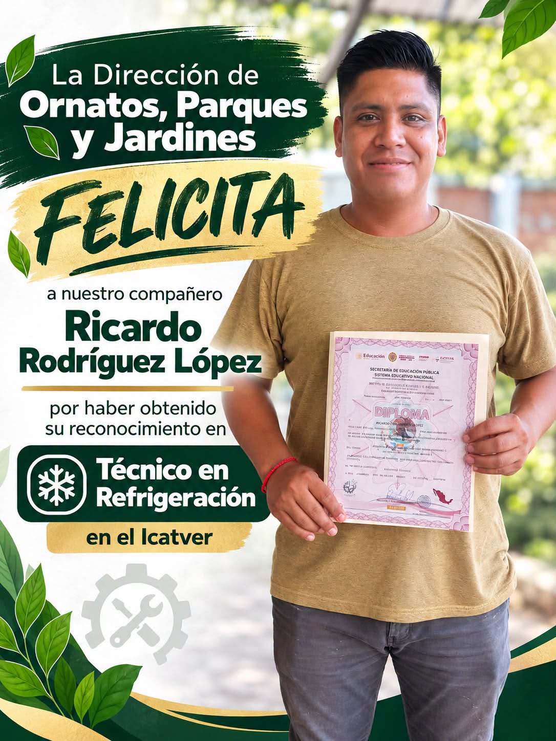 La dirección de Ornatos, Parques y Jardines