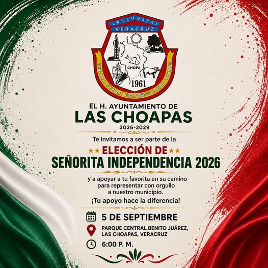 ELECCIÓN DE SEÑORITA INDEPENDENCIA 2026 