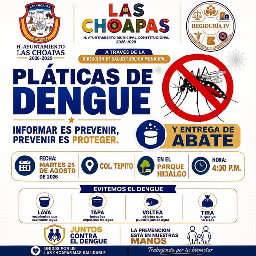 🦟 SALUD | JUNTOS CONTRA EL DENGUE
