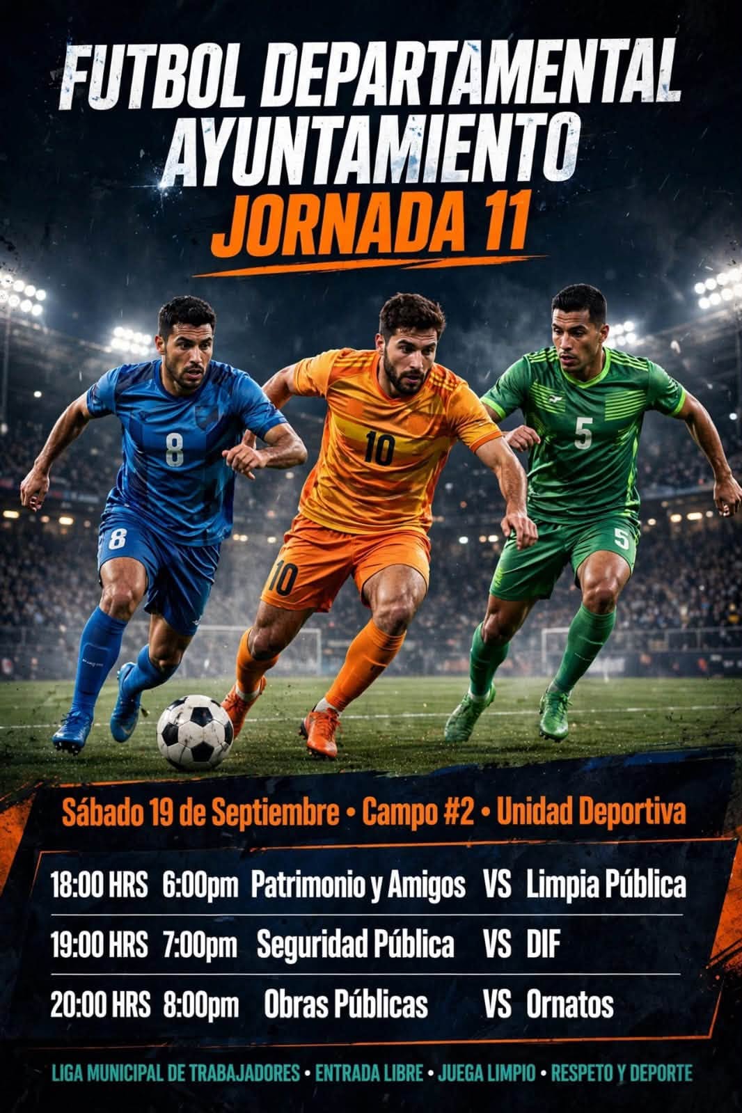 AGENDA DEPORTIVA EN LAS CHOAPAS | DEL 18 AL 20 DE SEPTIEMBRE