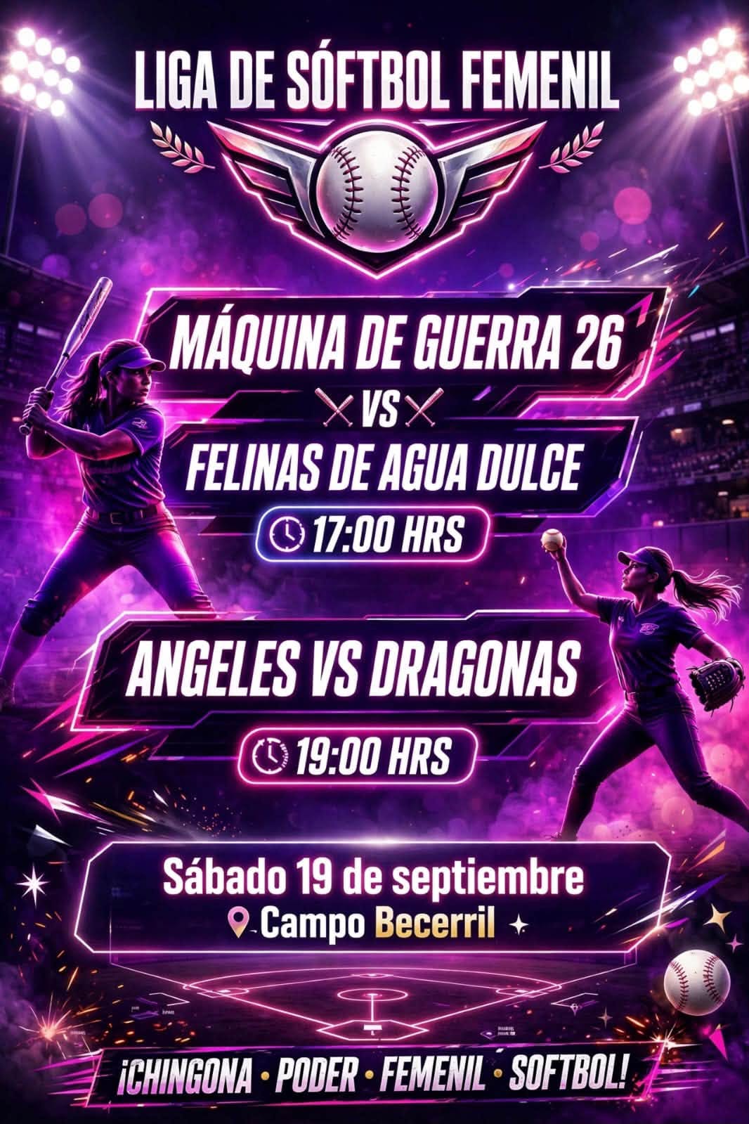 AGENDA DEPORTIVA EN LAS CHOAPAS | DEL 18 AL 20 DE SEPTIEMBRE