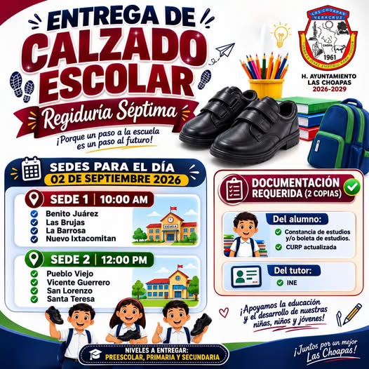 ENTREGA DE CALZADO ESCOLAR | HECHOS, NO PALABRAS