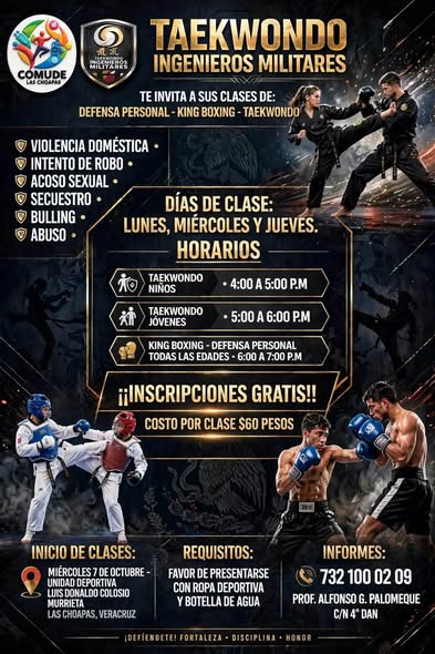 ⚽🥋 ¡MÁS DEPORTE PARA LAS CHOAPAS!