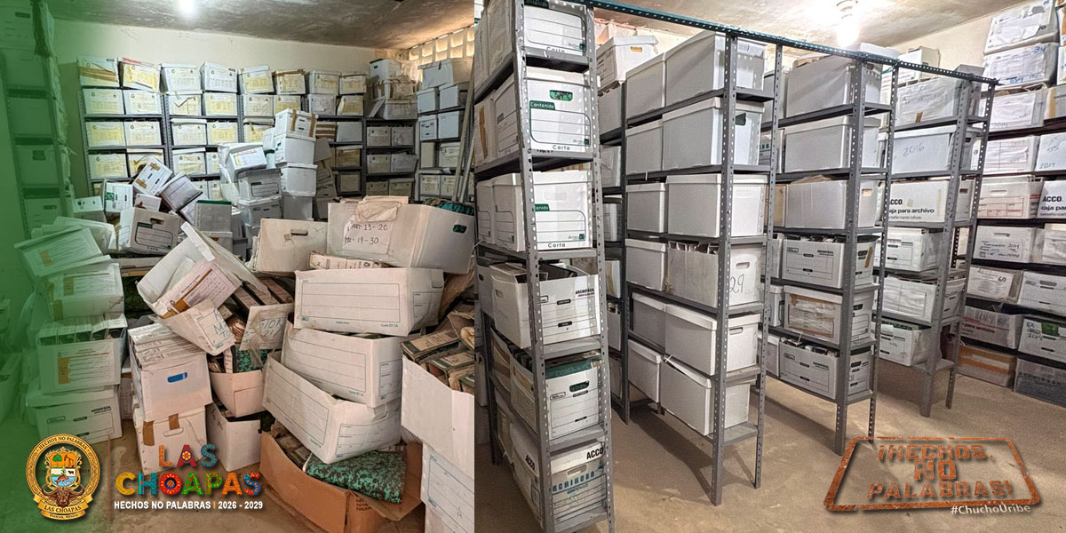 Se apertura y se atiende el Archivo Municipal de Las Choapas.