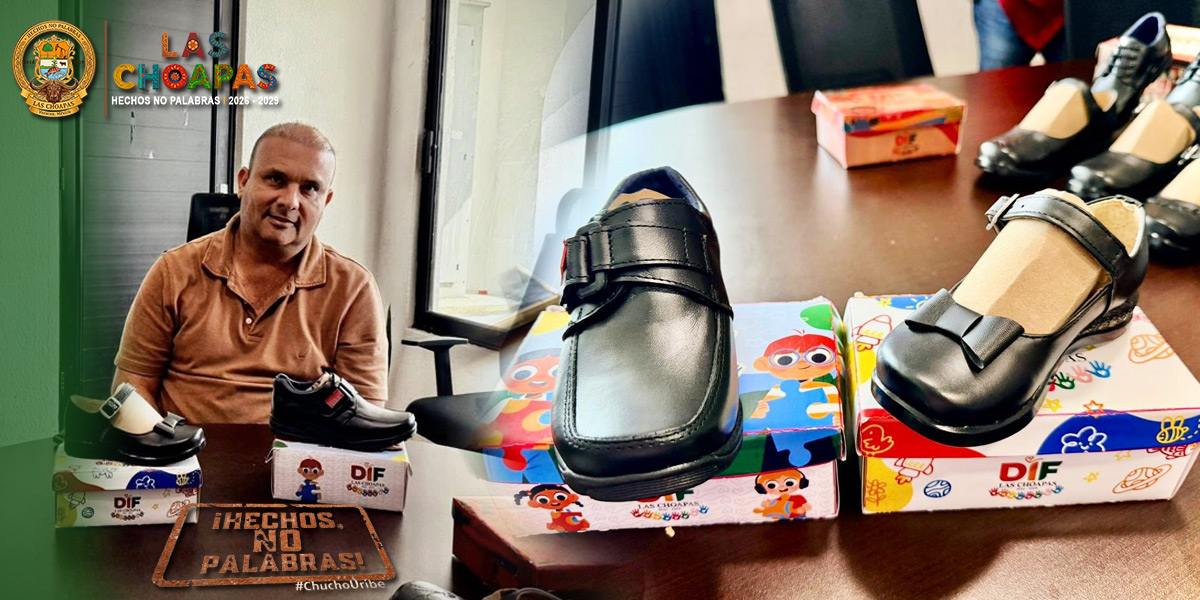 La licenciada María José Uribe Echeverría donará 10,000 pares de zapatos a niños de Las Choapas