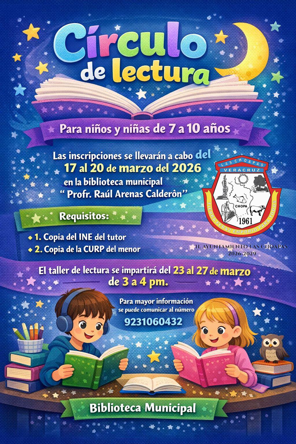 Circulo de lectura 2026