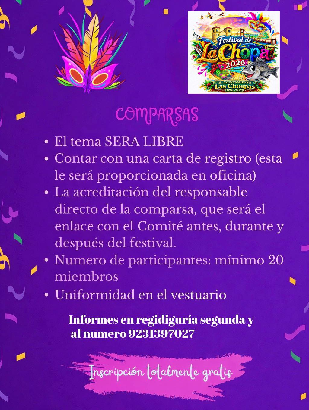 Festival de la Chopa-Comparsas festival