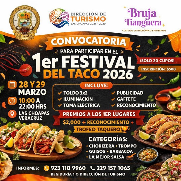 Convocatoria Festival del Taco