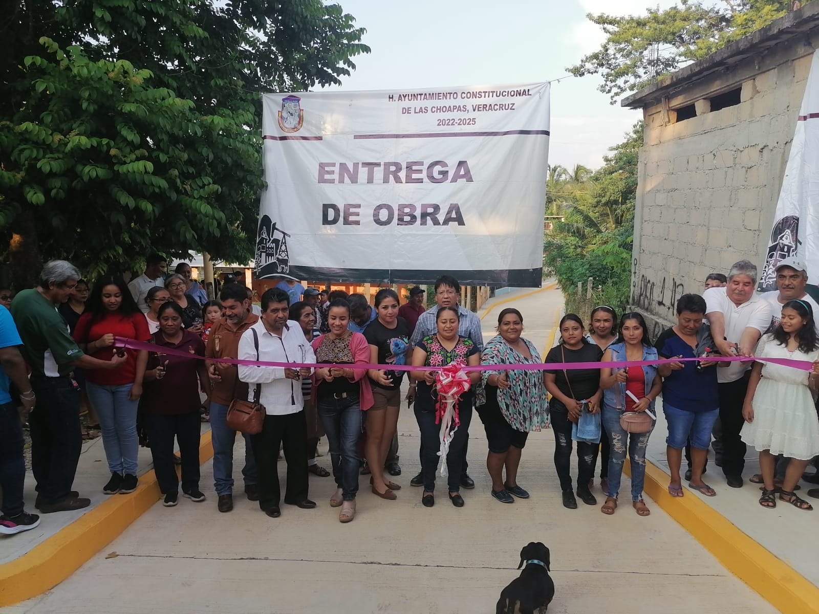 Entrega Alcaldesa Pavimentaci N De Calle Segunda De De Julio H Ayuntamiento De Las Choapas